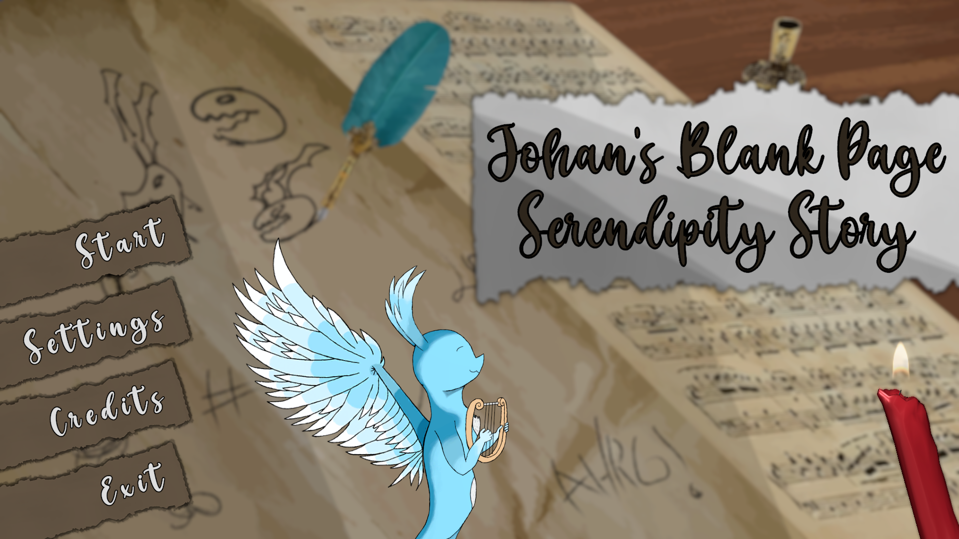 Johan's Blank Page : Serendipity Story